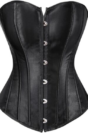 Corsets for Women Plus Size Black Corset Sexy Bustier Corset Top Lingerie