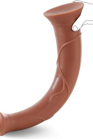 Horse Dildo, 163 inch Super Long Realistic Huge Animal Dildo, Dual-Layer Silicone Large Cock with Strong Suction Cup for Hands-Free Play, Adult Anal Sex Toy for Women Men Couple