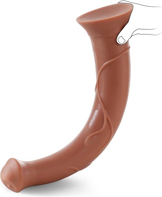 Horse Dildo, 163 inch Super Long Realistic Huge Animal Dildo, Dual-Layer Silicone Large Cock with Strong Suction Cup for Hands-Free Play, Adult Anal Sex Toy for Women Men Couple
