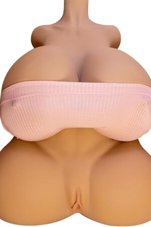 86LB Sex Doll Male Masturbators: Realistic Life Size Torso Male Stroker Sex Toy with Pocket Pussy Ass for Mens Masturbation, Silicone Adult Butt Toy for Men Pleasure