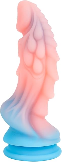 Jupupoxo Realistic Monster Dildo Sex Toys: 8.66 Inch Big Huge Anal Dildo with Strong Suction Cup for Hands-Off Play, Liquid Silicone Thick Dildos Adult Toys for Women or Men