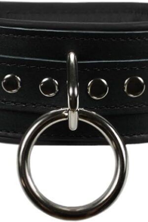 VP Leather Melanie BDSM Collar  Premium Full Grain Bondage Collar with O-Ring  Handcrafted Latigo Leather, Couples Sex Toys, Bondage Gear & Accessories, Adult Toy Kit, Sex Toys for Her