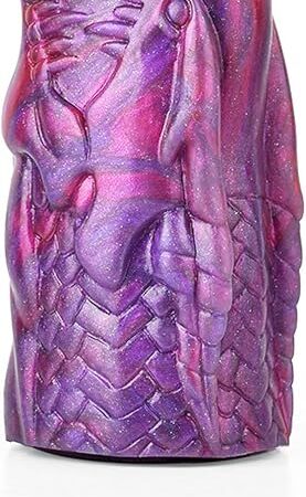 3 Different Sizes Soft Silicone Dragon Shape Reusable Penis Sleeve Enlarger Cock Sleeve Male Sex Toy, Waterproof Penis Extender Sleeve Penis Enlarger Adult Toys for Man or Couple - S