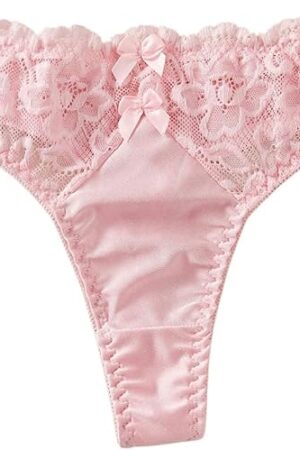 Women's Sexy Lace G-String Thong Panties Low Rise Underwear Cheeky Stertchy Panties