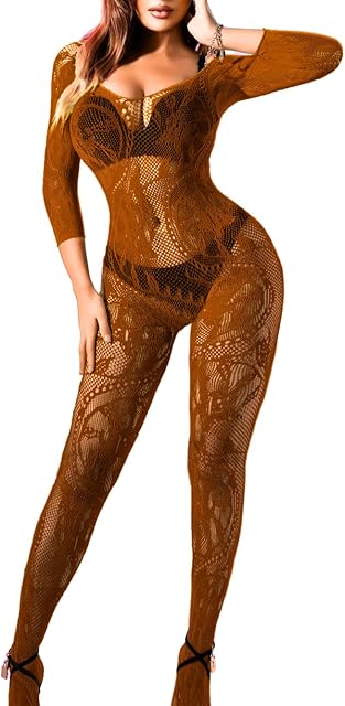 Women Sexy Body Stockings, Fishnet Bodysuit Glow Party Rave, Exotic Dancer Wear Fishnets Lingerie Outfits Plus Size