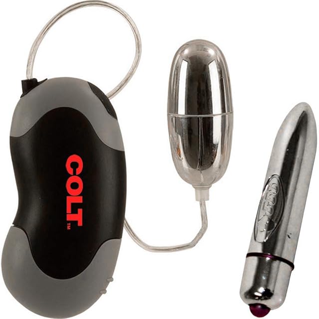Colt Xtreme Turbo Silver Bullet - Waterproof With High Intensity Vibrator 2pcs