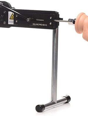 Deluxe Pro-Bang Sex Machine with Remote Control, Black