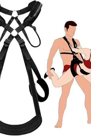 BDSM Bondage Sex Swing Sex Toys, Sex Toys for Couples Bondage Sex Swings with Waist Straps Support, Adjustable BDSM Toys Sex Restraints, Adult Sex Toys for Couple
