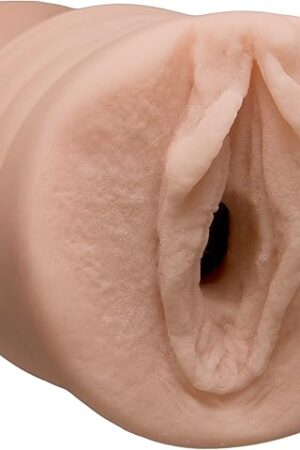Doc Johnson Signature Strokers - Faye Reagan - ULTRASKYN Pocket Pal - Open-Ended Stroker - Pussy, Vanilla