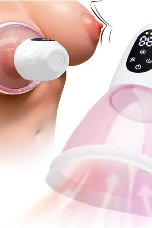 Breast Nipple Sucker Adult Sex Toy, Nipple Toys Women Sex Toy with 4 Manual Sucking and 3 Auto Suction Modes Massager, BDSM Pump Rechargeable Adult Toy for Women Pleasure