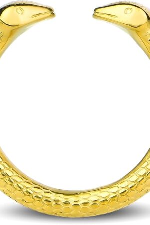 Glans Weighted Penis Ring Sex Toys in 5 Different Sizes Stainless Steel Chastity Cock Rings Scrotal Pendant Opening Design for Men or Couple (Gold,29mm/114in)