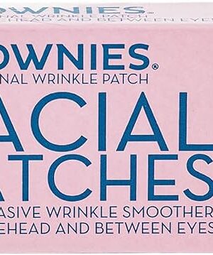 Forehead and Between the Eyes Facial Patches - Hypoallergenic Patches to Smooth & Soften Forehead Horizontal & Eleven Lines - For Overnight Use, 144 count