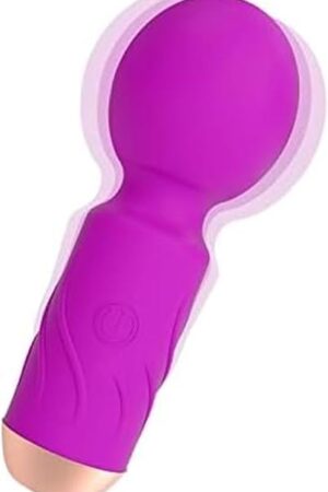Clit Stimulator Vibrators Female Adult Nipple Vibrators Quiet Mini Rechargeable Sex Toys Vibrator Wand Clitoral Vibrators with 10 Patterns Powerful Waterproof G Spot Vibrator