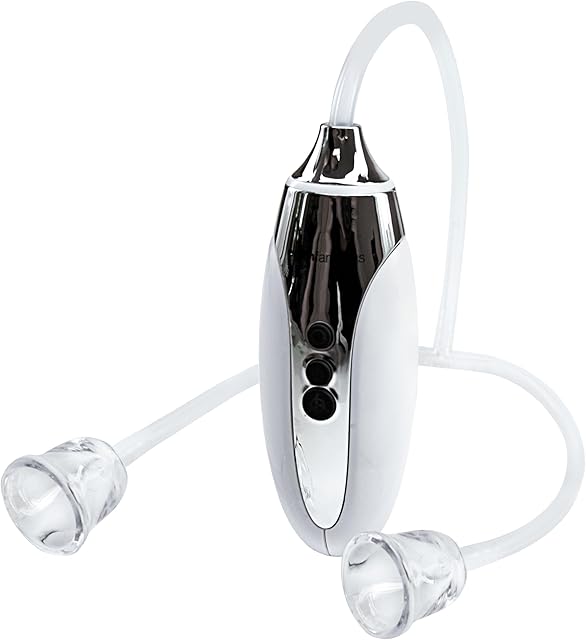 EdenFantasys Engorgio 2 Plastic Automatic Nipple Pump - Adjustable Suction Nipple Pump Nipple Enlargement and Stimulation Tool Nipple Pumping for heightened Pleasure Boost Nipple