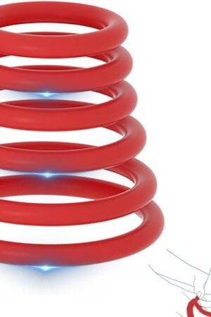 Cockring Penis Ring Sex Toys for Men,6 Different Sizes Penis Ring Extender Mens Sex Toys, Penis Rings Extension Male Sex Toys,Soft Silicone Stretchy Penis Enlager Adult Sex Toy for Men Longer Stronger