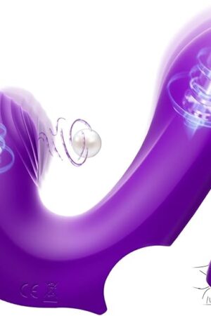 G Spot Vibrator Women Sex Toys Finger Vibrators 10 Powerful Vibrating & 10 Flapping Clitoral Stimulator Female Sex Toy Adult Toys for Women Couple Pleasure Female Vibrator Dual Mode