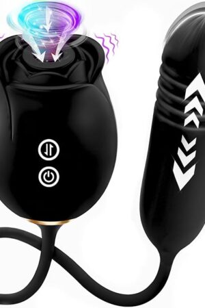 EORONE Dildo Vibrator Adult Sex Toys - 2024 Womens Sex Toys with 18 Sucking Thrusting Dildos G Spot Vibrators for Women, Clitoral Nipple Vibrator, Sex Machine Adult Sex Toys Games for Couple Pleasure