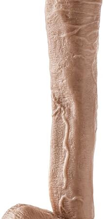 Eden Adult Sex Toys - 13 Inch Long Realistic Dildo - Skin-Like Huge Thick Dildo with Strong Suction Cup & Strap on for G-Spot Vagina & Anal Stimulation, Lifelike Monster Cock for Women, Men & Couples