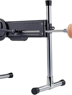Y-NOT Electric Dual Penetration Sex Machine with Realistic Dildo, Adjustable Speeds - For Singles, Couples