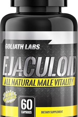 Goliath Labs Men's Gym Performance Booster Capsules [60 Veg Capsules/Bottle] Natural Strength Gainer Pills for - Supports Muscle Growth and Energy - Multivitamin Health Supplements for Athletes