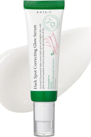 AXIS-Y Dark Spot Correcting Glow Serum - 5% Niacinamide Dark Spot Remover For Face - Vegan Korean Skin Care Niacinamide Serum for All Skin Types - 169 fl oz