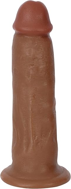 Jock Dark Bareskin Dildo - 7 Inch