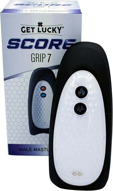 Get Lucky Score Grip 7, Heating and Vibrating Male Stroker