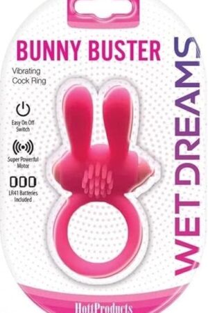 70002: Wet Dreams Bunny Buster Cock Ring
