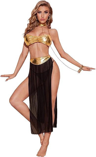 Women's Roleplay Cosplay Costume 2 Piece Outfit Lingerie Set