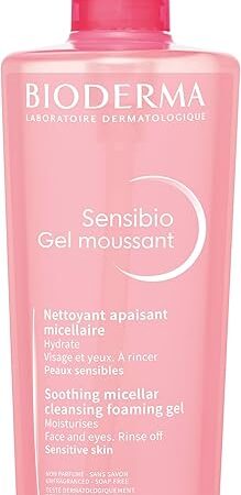 Bioderma Sensibio Foaming Gel Cleansing and Make-Up Removing Refreshing feeling for Sensitive Skin Unscented