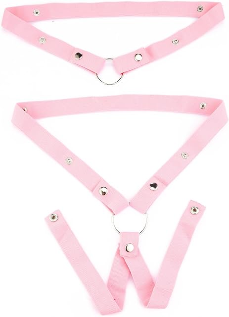 Chastity Belt Combo 3 Way Belt and 1 Way Belt for Chastity Cage Support