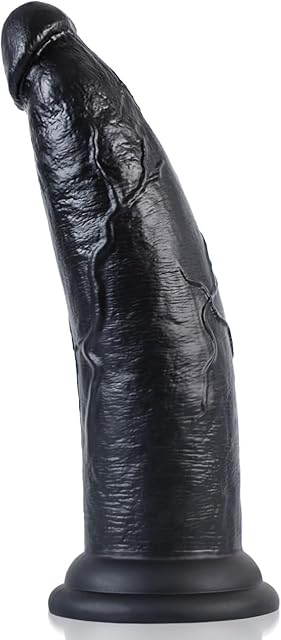293'' Diameter Huge Thick Big Black Dildo No Balls, 12 Inch Large Anal Dildos BBC Dildo with Strong Suction Cup, Dual Density Huge Silicone Giant Dildos Anal Sex Toys for G-spot & Prostate Massage