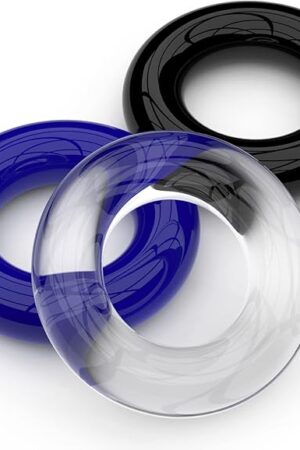 Cock Rings for Men Couples Erection Sex Soft Silicone Penis Rings for Men's Sensory Pleasure Adjustable Rubber SQ-70