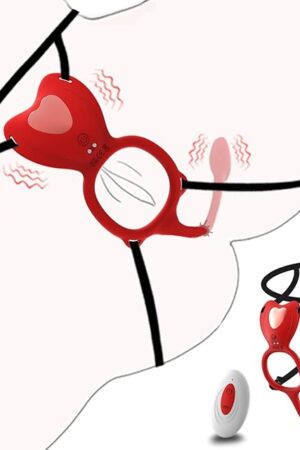 Wearable Panty Vibrator Couples Sex Toy, Remote Control Clitoris Vibrator Penis Ring Vibrating Anal Plug, Adult Sex Toy for BDSM Game, Sex Novelties for Women Men Sexual Pleasure
