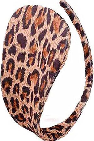 C String Lingerie Thongs for Women, Leopard C Shape Sexy Lace Panties for Ladies Mini Cover