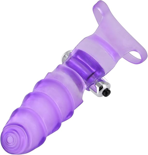 Frisky Double Finger Banger Vibrating G-spot Glove, Assorted (AE593)
