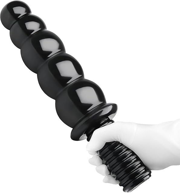 Huge Anal Beads Butt Plug with with Non-slip Handle Long Anal Dildo G-spot Stimulation Prostate Massage Sex Toys for Experienced Men Women Couple Sex Factory