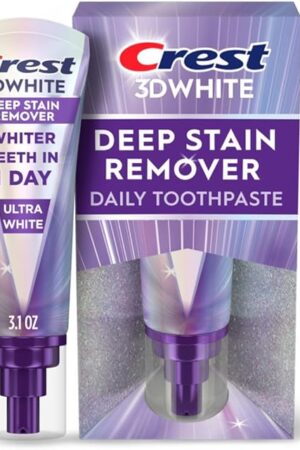 Crest 3DWhite Brilliance Deep Stain Remover Ultra White Toothpaste - 3.1oz