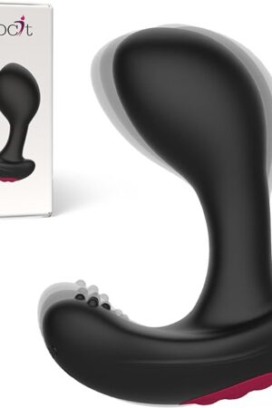 Inflatable Vibrating Butt Plug  Remote Control Prostate Massager for Men and Women  Anal Plug with Automatic Inflation 10 Vibration Modes Inflatable Sex Toy for Solo or Couples
