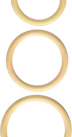 Heart 2 Heart Cock Ring Nitrile 3-Piece Set, Nude