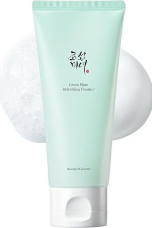 Beauty of Joseon Green Plum Refreshing Cleanser Gel Type Deep Pore Cleansing, Acne Face Wash, Blackhead Remover for All Skin Types, Korean Skincare 100ml, 338 floz