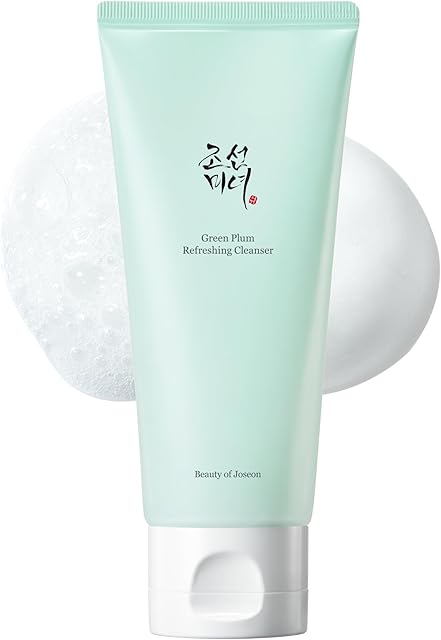 Beauty of Joseon Green Plum Refreshing Cleanser Gel Type Deep Pore Cleansing, Acne Face Wash, Blackhead Remover for All Skin Types, Korean Skincare 100ml, 338 floz