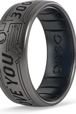 Enso Rings Marvel Dualtone Silicone Ring - Safe, Breathable Design - Featuring Fan-Favorite Marvel Superheroes