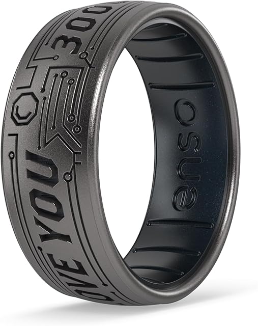 Enso Rings Marvel Dualtone Silicone Ring - Safe, Breathable Design - Featuring Fan-Favorite Marvel Superheroes