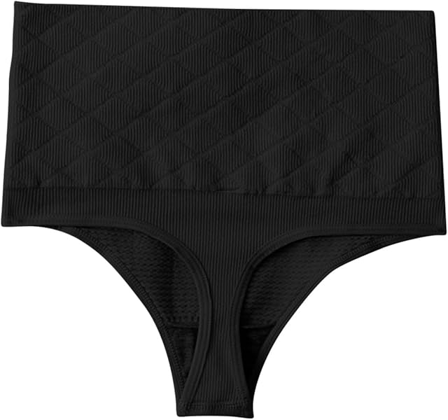 Women's Seamless Underwear High Waisted Shapewear Panties Sexy Cheeky Full Coverage No Show Briefs
