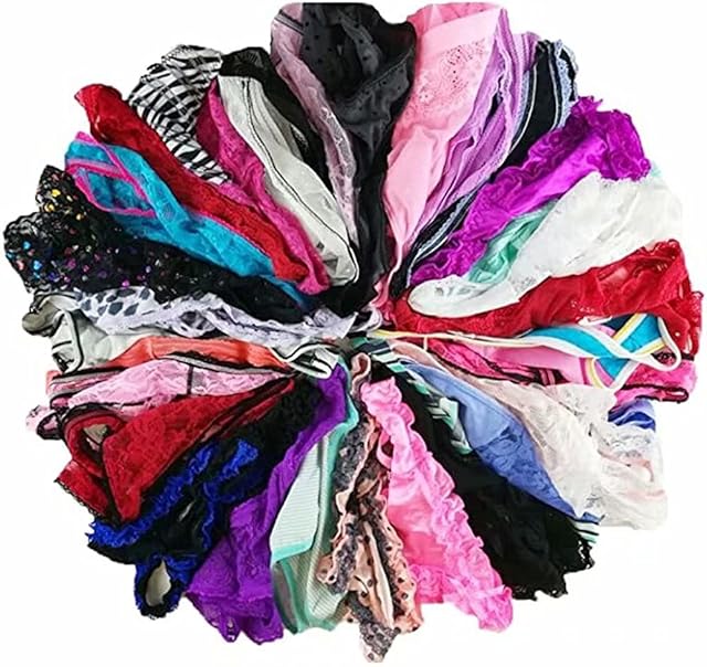 Women Variety of Underwear Pack T-Back Thong G-String Panties