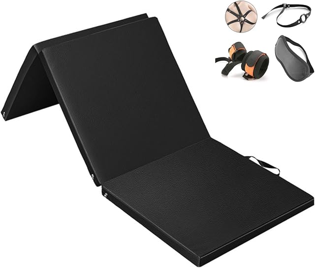 BDSM Sex Swing Sex Furniture for Bedroom Portable Kit with Pad and Lingerie,PU Leather Portable Restraint Pad and Sexy Underwear Sweaters WD0712