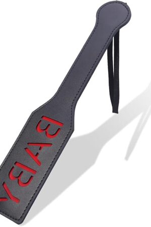 Baby Spanking Paddle for Adult Sex Toys, Faux Leather Bondage Sexual Paddles BDSM Set