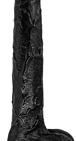 Giant Realistic Dildo, 17 inch Lifelike Huge Big Anal Dildos Sex Toys with Strong Suction Cup for Hands-Free Play, Small Glans Cock with Balls for Vaginal G-spot Stimulation and Anal Play