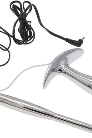 Anal Butt Plug Electro Shock Male Sex Butt Plug Metal Urethral Prostate Stimulator Sm Masturbation Anal Sex Toys for Men